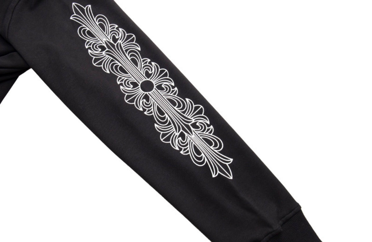 Chrome Hearts Horseshoe Zip-Up Hoodie