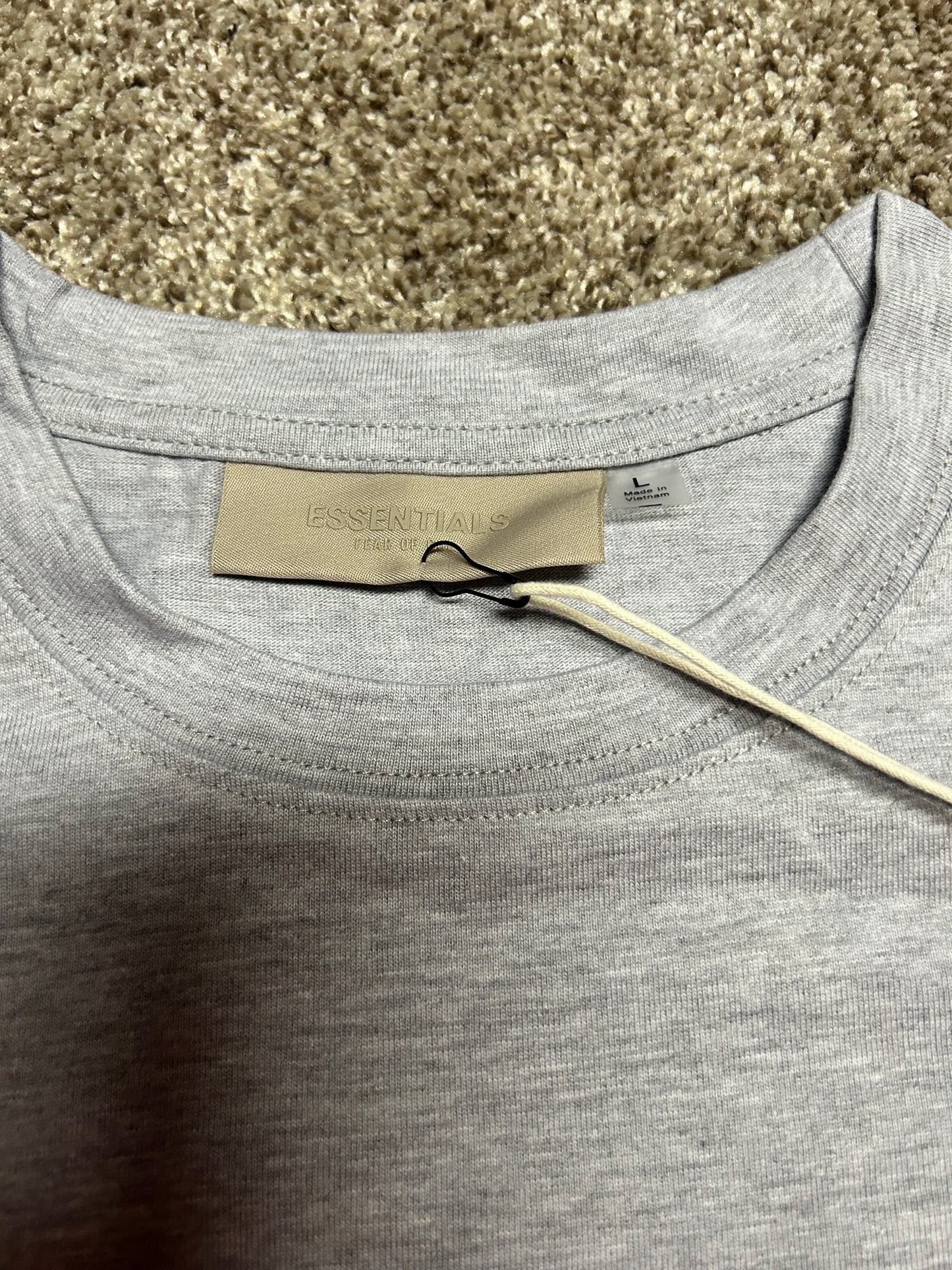 Essentials Fear of God Classic Grey Tee