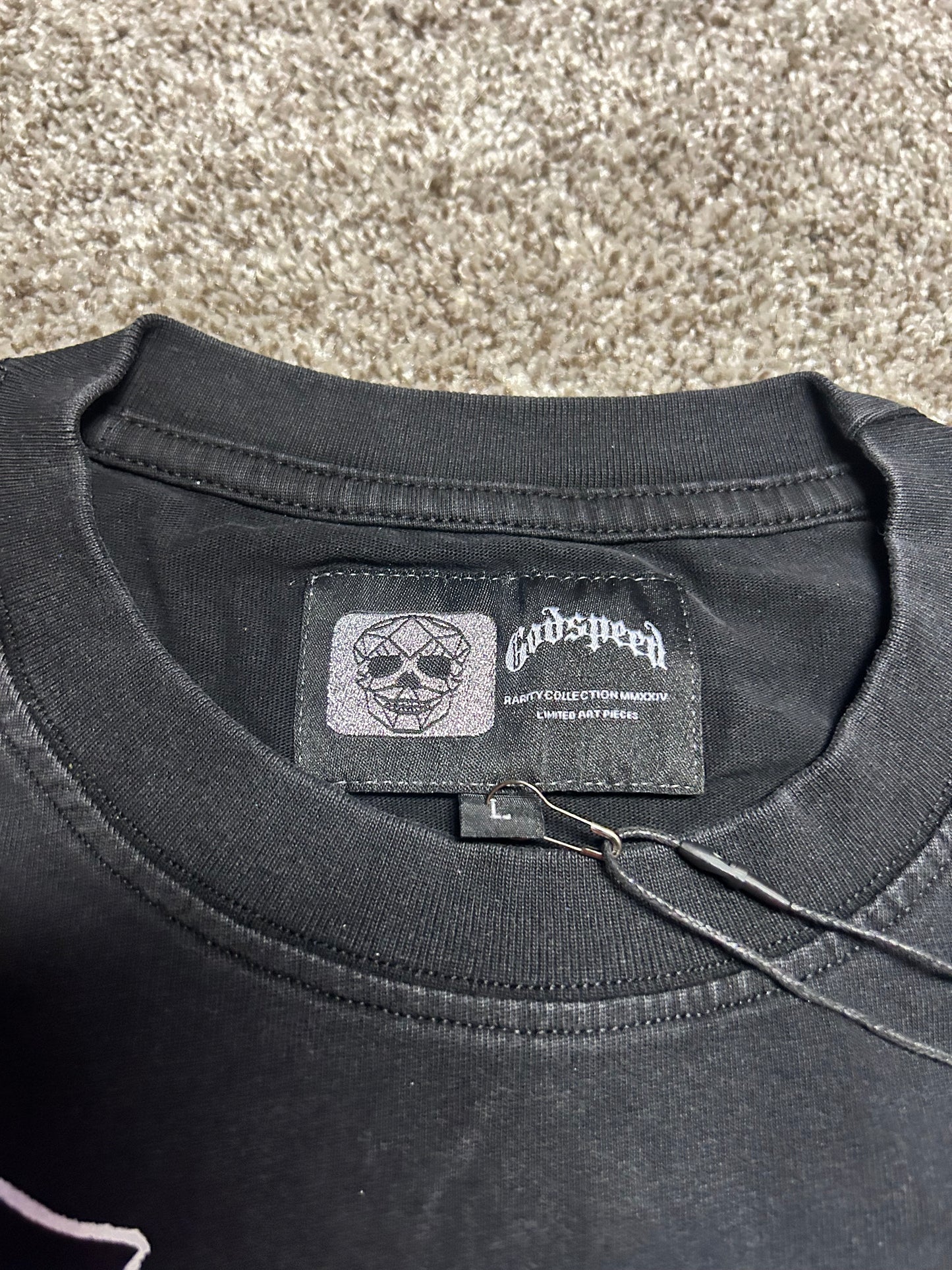 Inspired by Godspeed Courtside Skeleton Tee