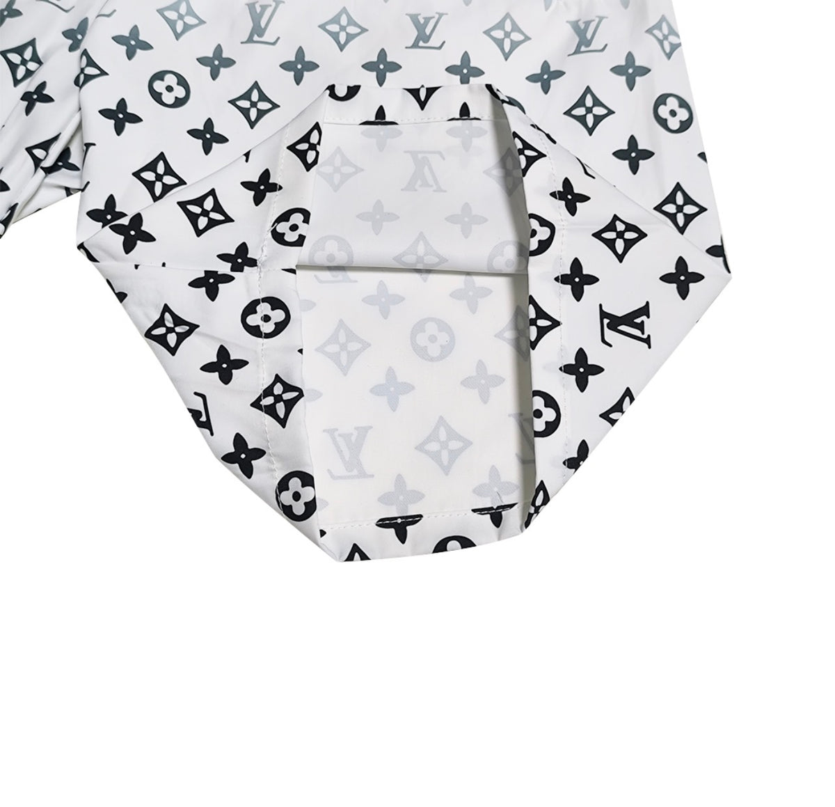 Louis Vuitton Monogram Gradient Shorts – White