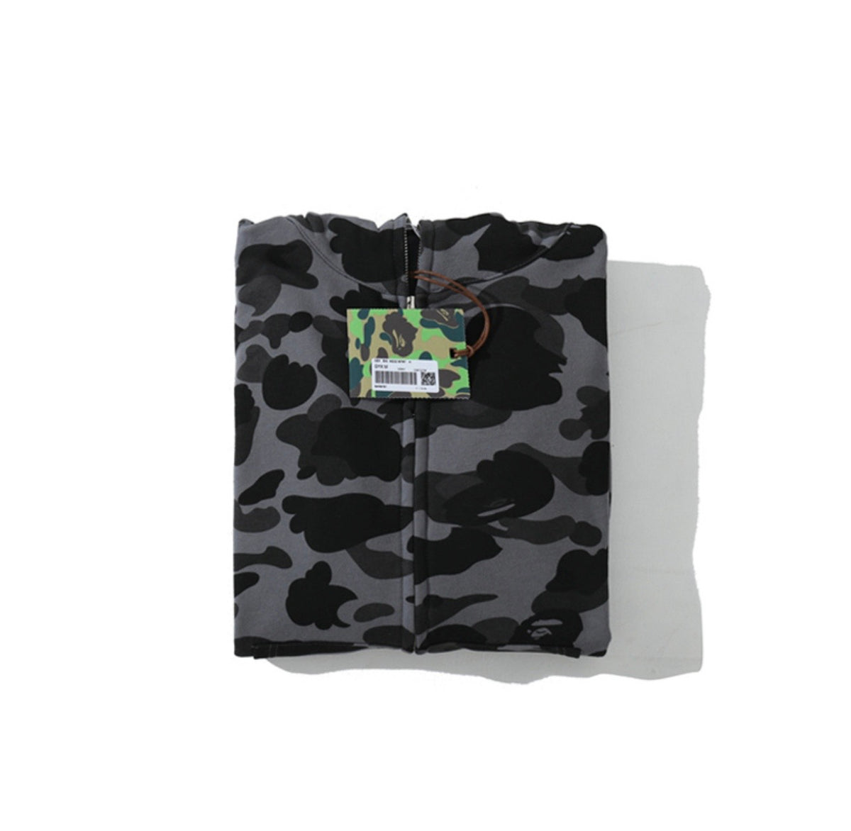 BAPE Shark Camo Full-Zip Hoodie