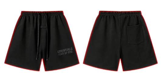 Fear of God Essentials Logo Shorts – Black