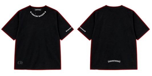 Chrome Hearts Neck Logo T-Shirt – Black
