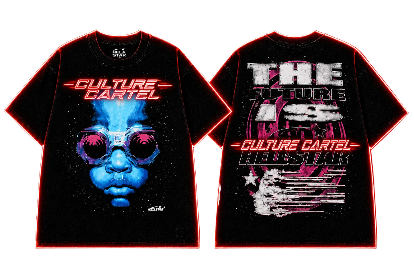 Hellstar To The Future Tee