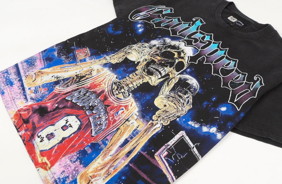 Godspeed Courtside Skeleton Graphic T-Shirt