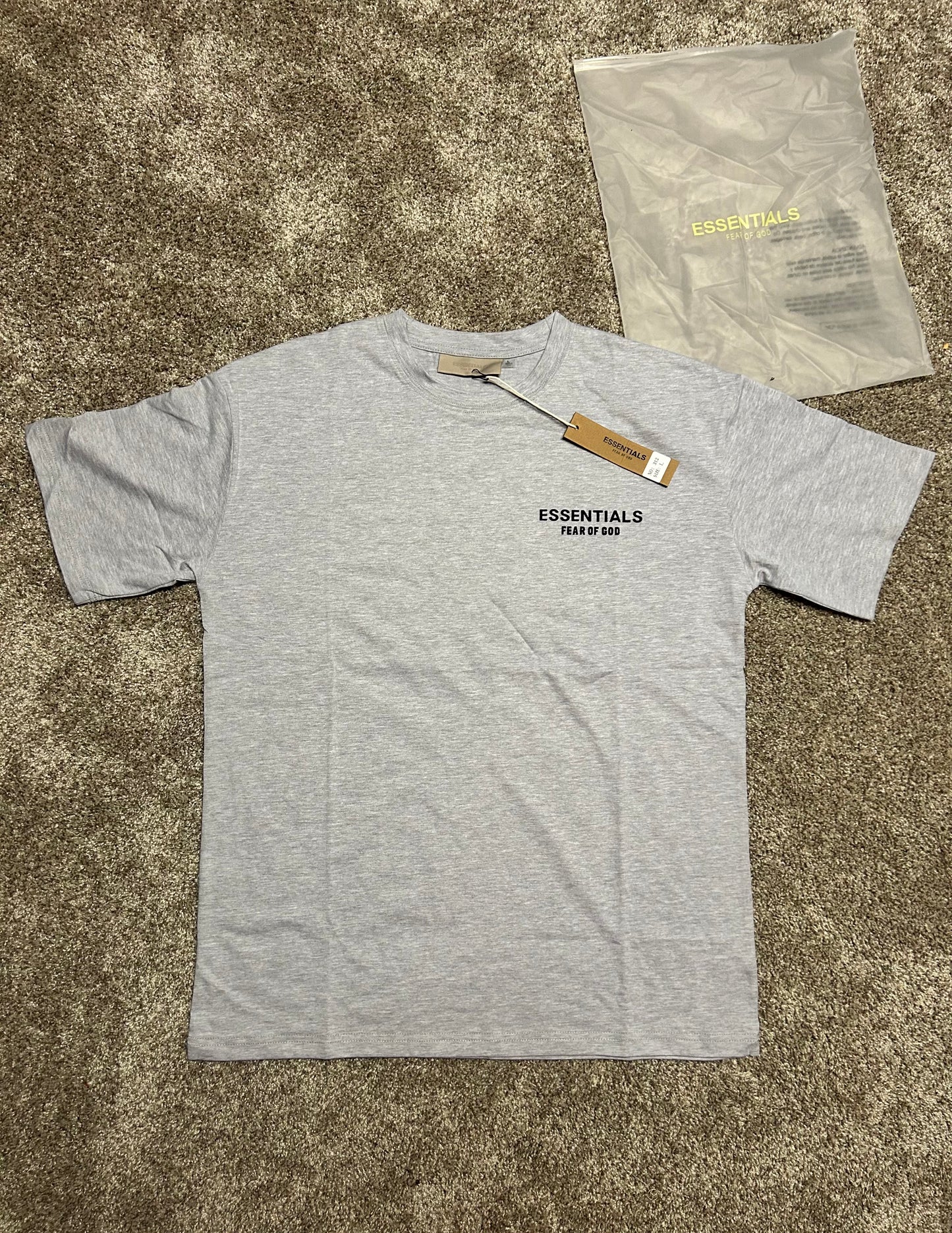 Essentials Fear of God Classic Grey Tee