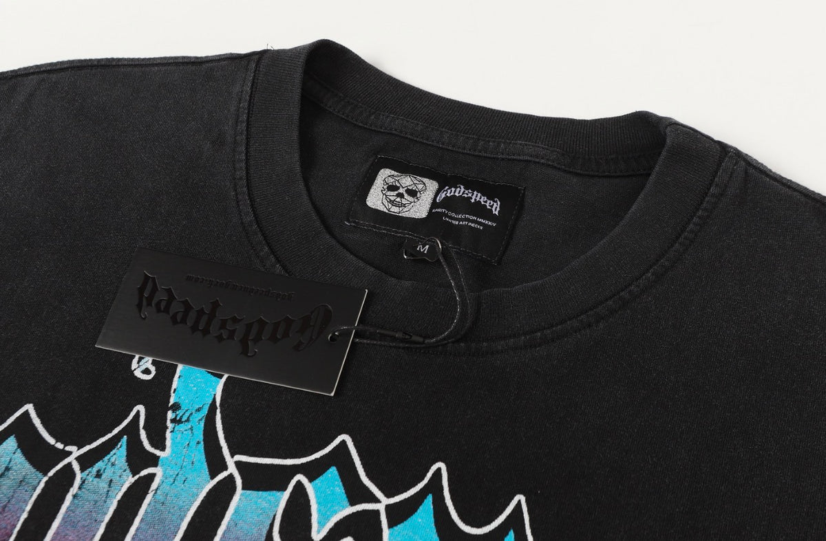 Godspeed Courtside Skeleton Graphic T-Shirt