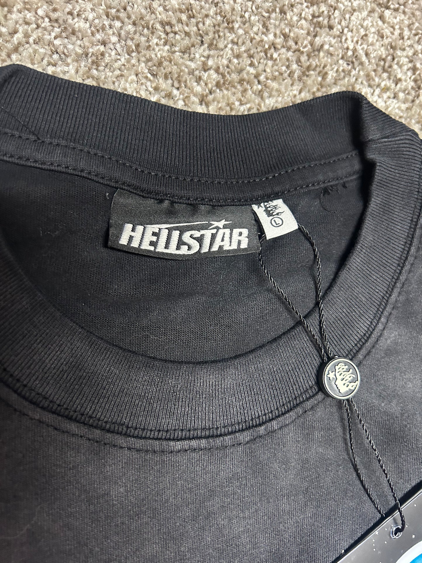 Hellstar Faith to Paradise Black Graphic Tee