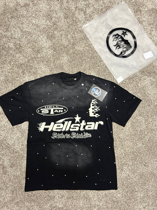 Hellstar Faith to Paradise Black Graphic Tee