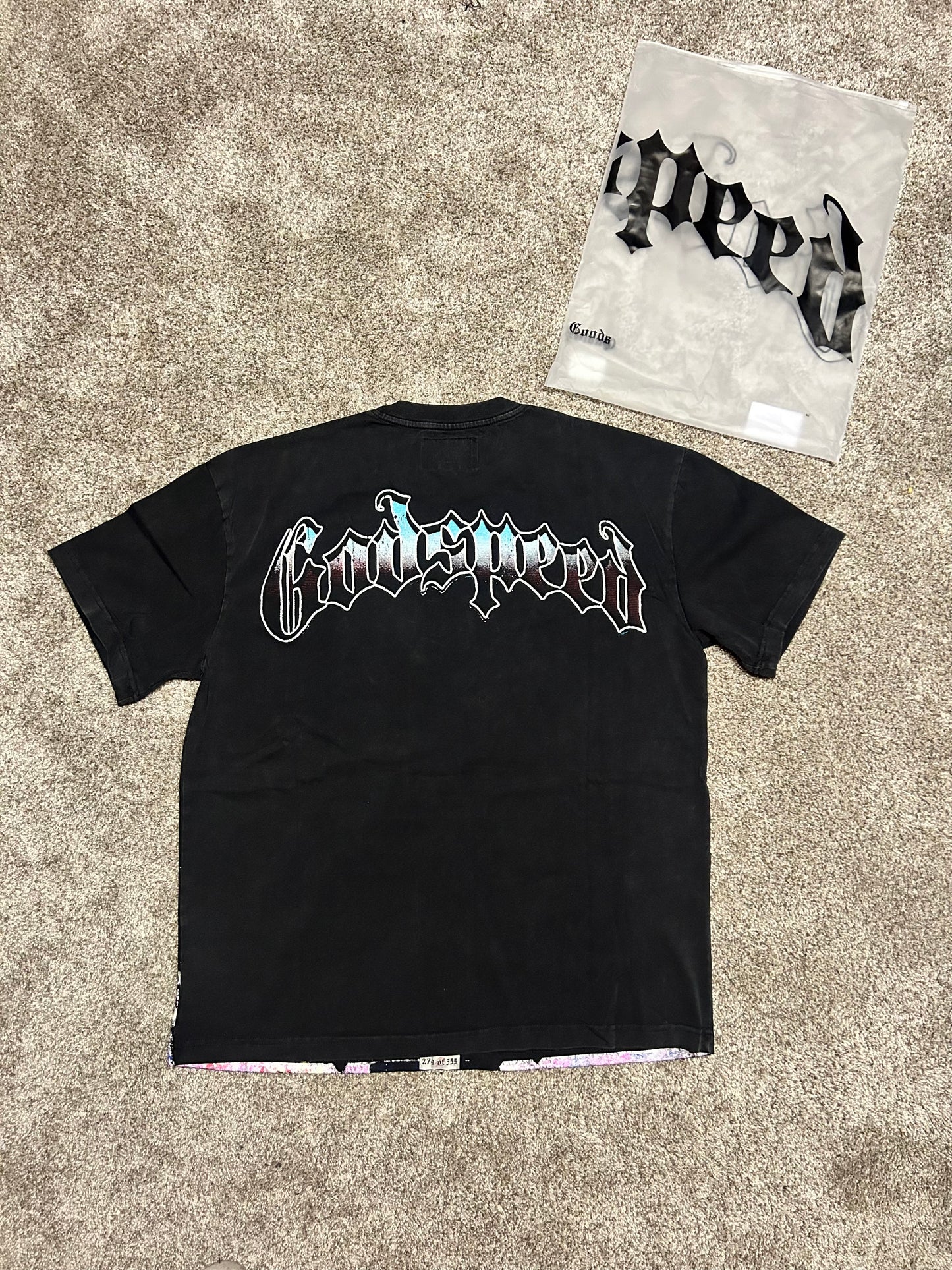 Inspired by Godspeed Courtside Skeleton Tee