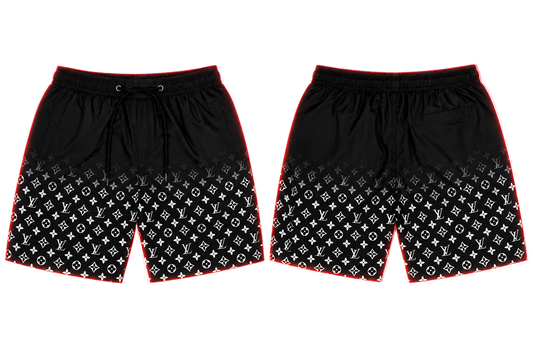 Louis Vuitton Monogram Gradient Shorts – Black