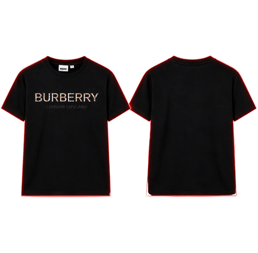 Burberry Check Logo T-Shirt