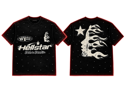 Hellstar Path to Paradise Flame Graphic T-Shirt