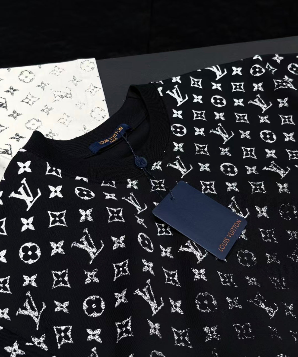 Louis Vuitton Monogram Fade T-Shirt – Black/White