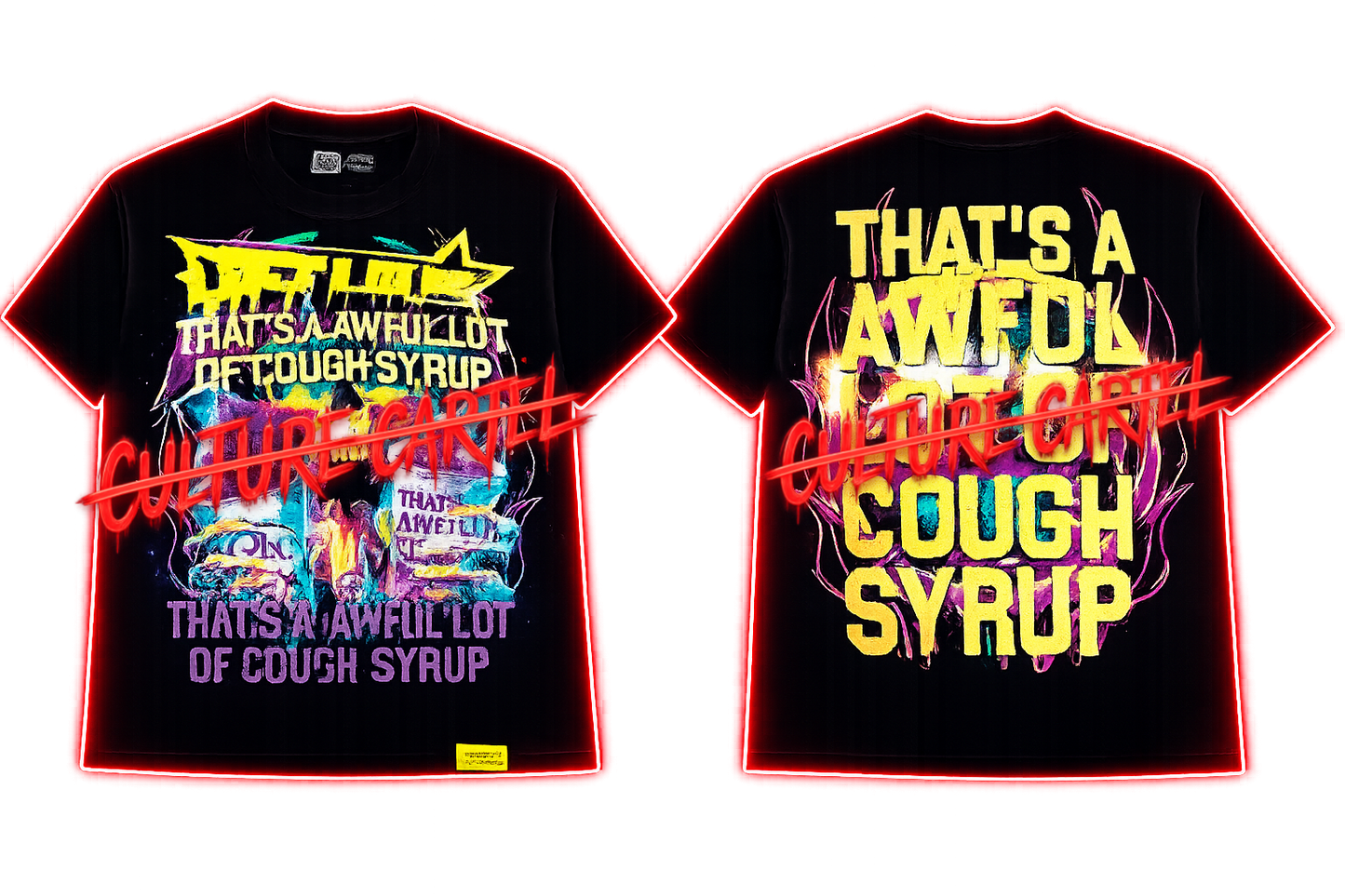 Inspired Cough Syrup Graphic Tee