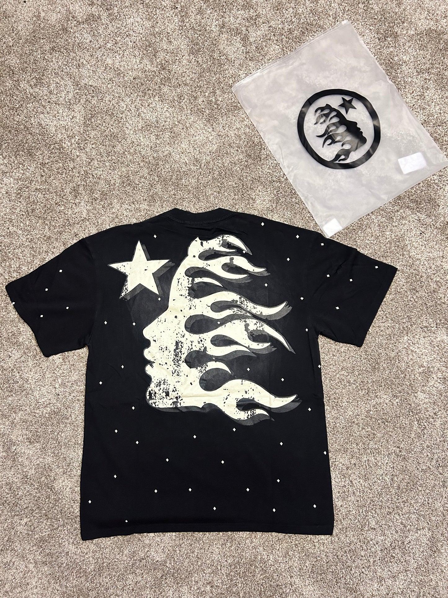 Hellstar Faith to Paradise Black Graphic Tee