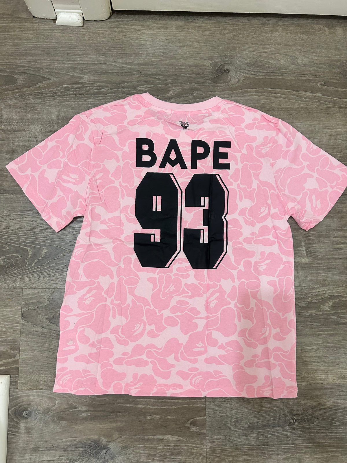 BAPE x Miami Camo 93 T-Shirt – Pink