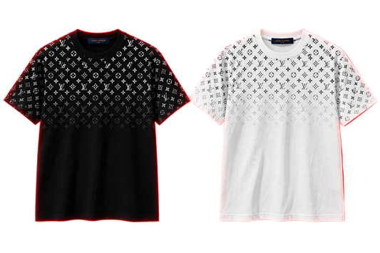 Louis Vuitton Monogram Fade T-Shirt – Black/White