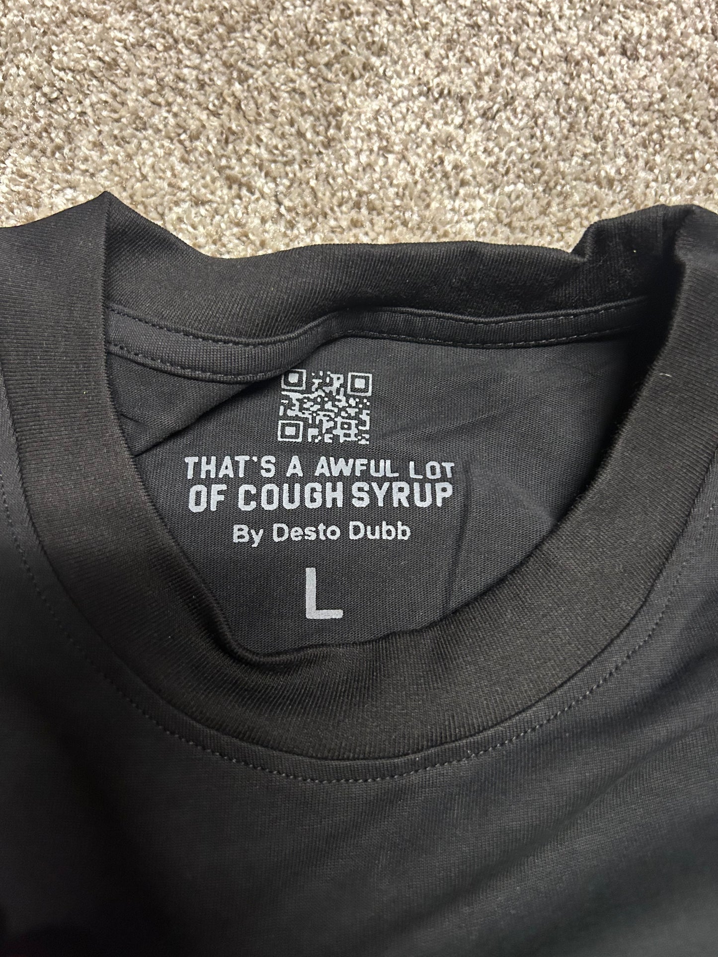 Inspired Cough Syrup Graphic Tee
