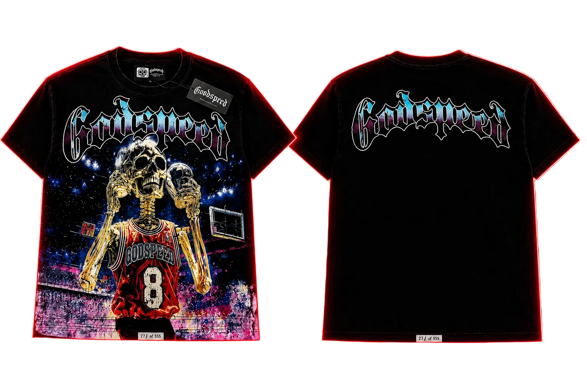 Godspeed Courtside Skeleton Tee