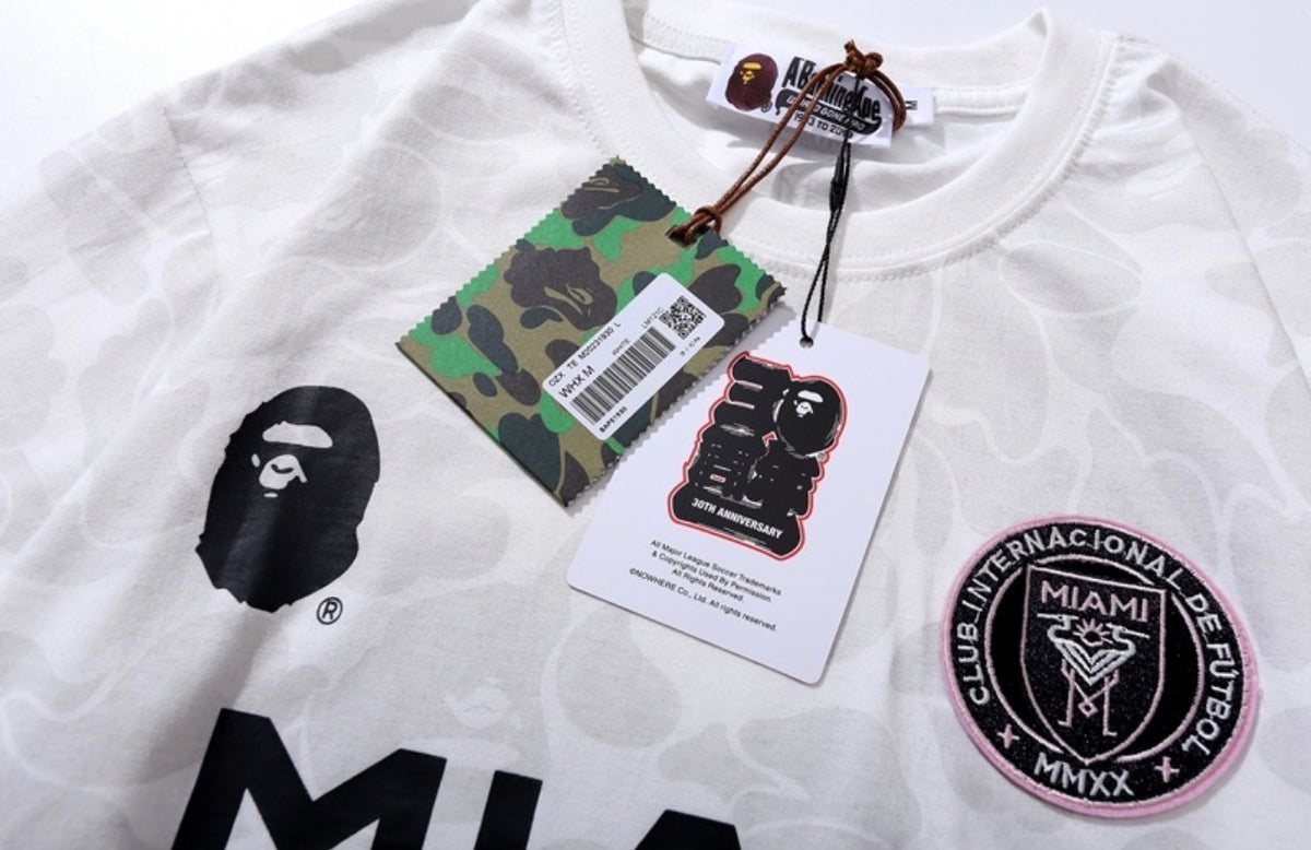 BAPE x Miami Camo 93 T-Shirt – Pink