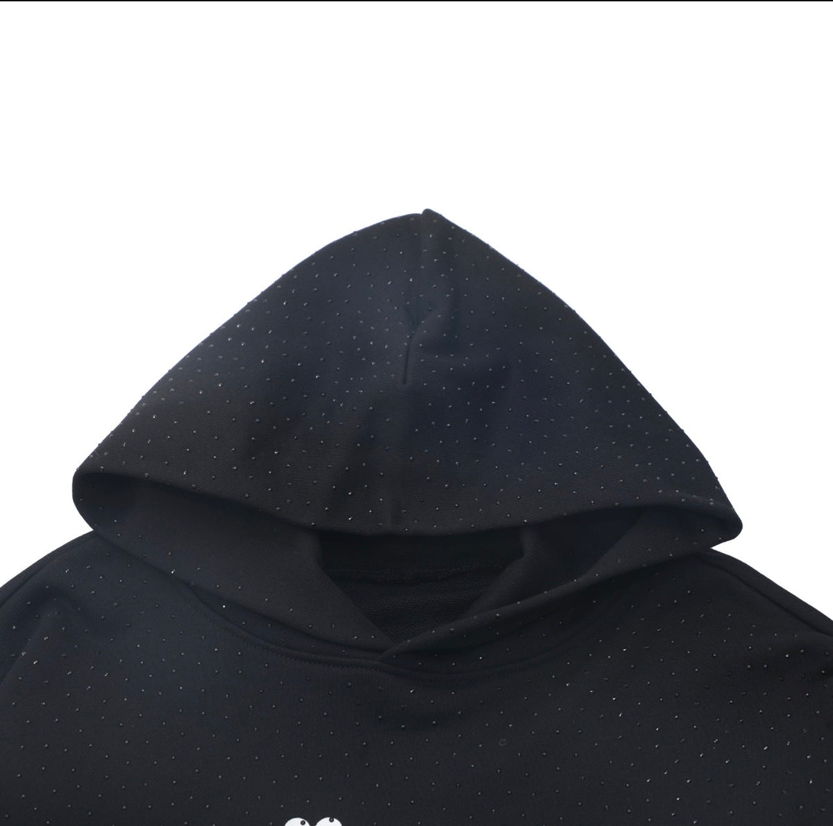 Sp5der Rhinestone Logo Hoodie