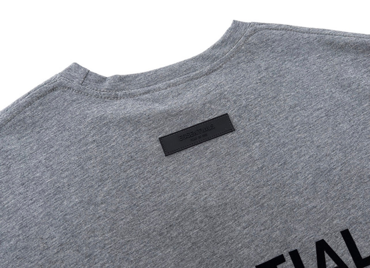 Fear of God Essentials Logo T-Shirt -Gray