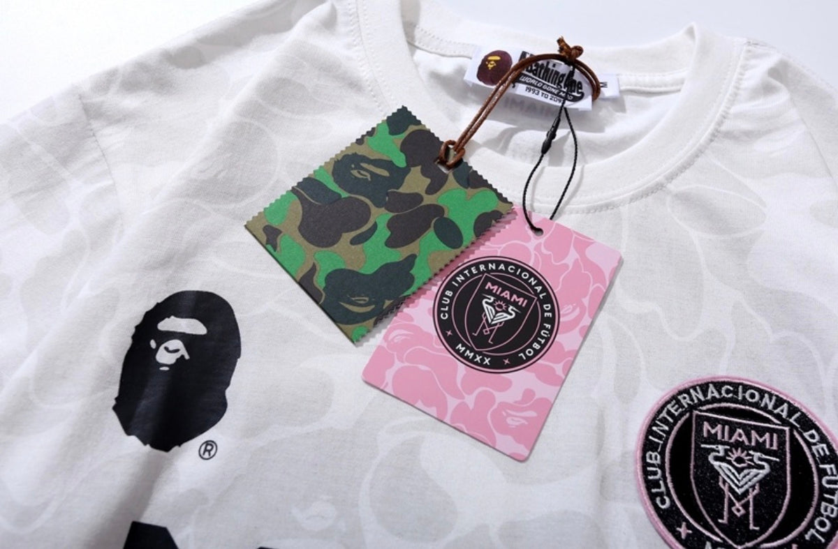 BAPE x Miami Camo 93 T-Shirt – Pink