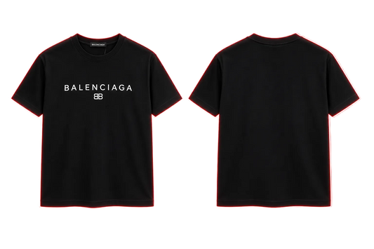 Balenciaga BB Logo Tee – Black