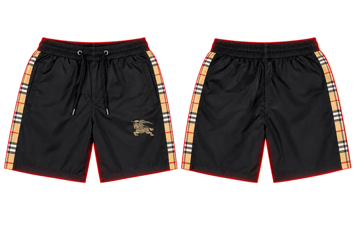 Balenciaga BB Logo Shorts – Black