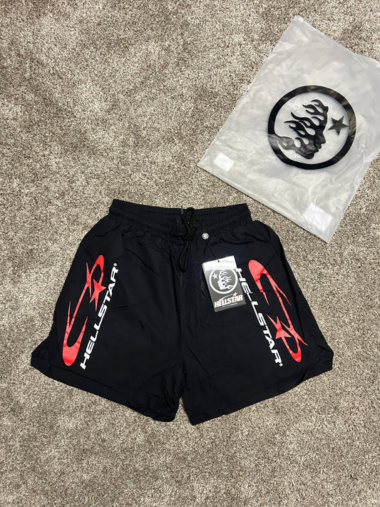 Hellstar Red Flame Shorts